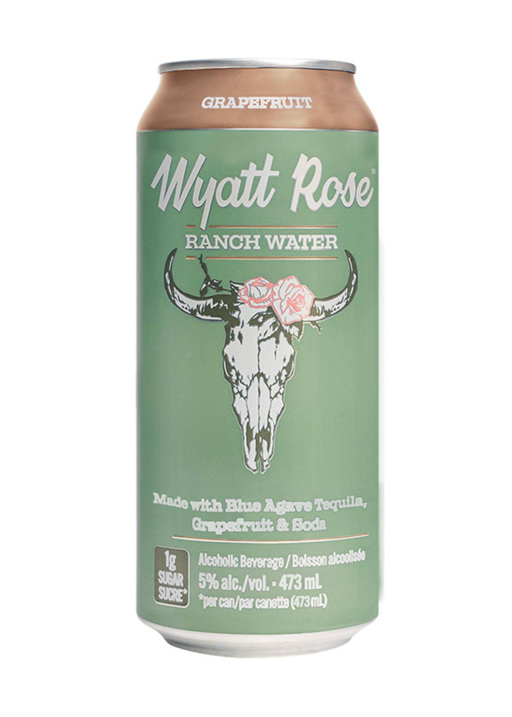 Wyatt Rose Ranch Water Grapefruit 473ml