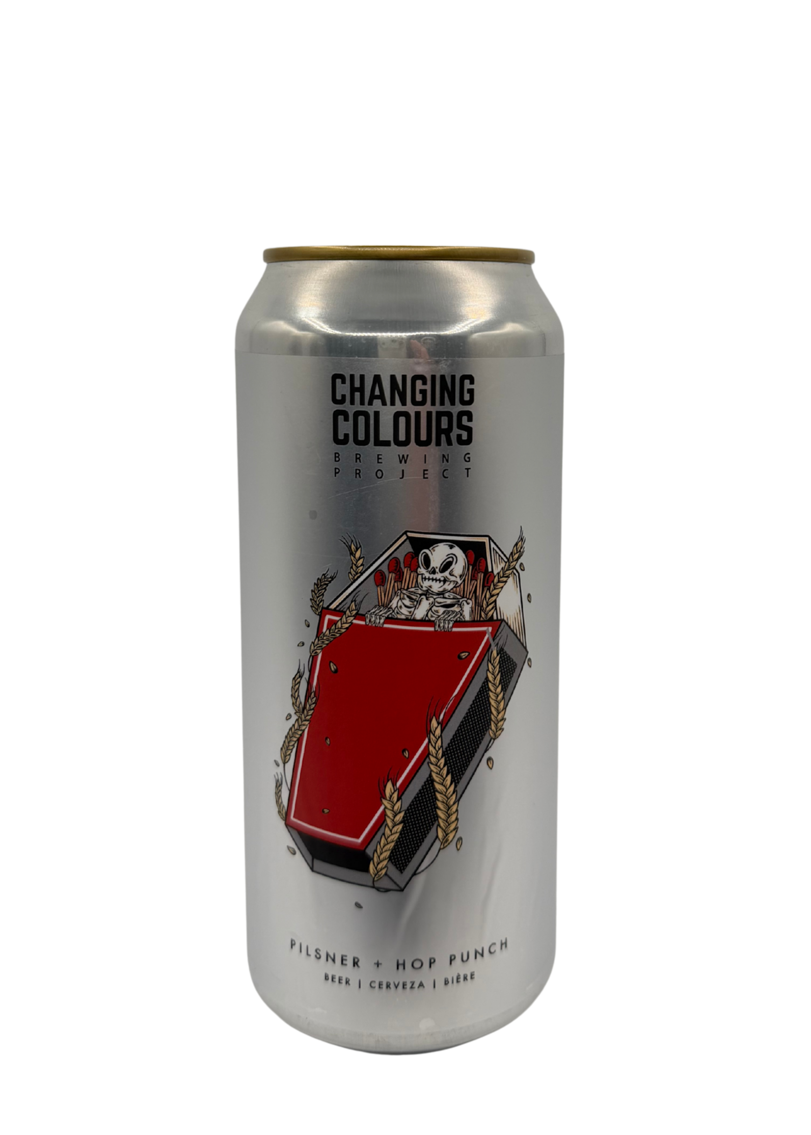 Changing Colours Brewing Project Changing Colours Brewing Speak Of The Devil Hop Punch Pilsner 473ml
