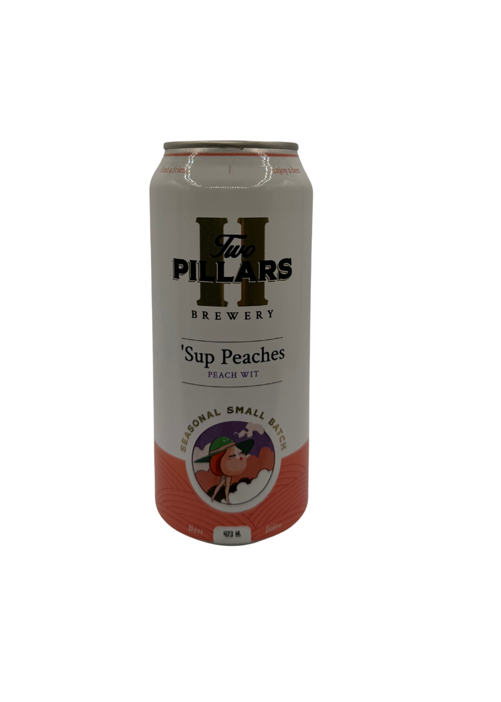 Two Pillars Brewery Two Pillars Brewery Sup'Peaches Peach Wit 473ml