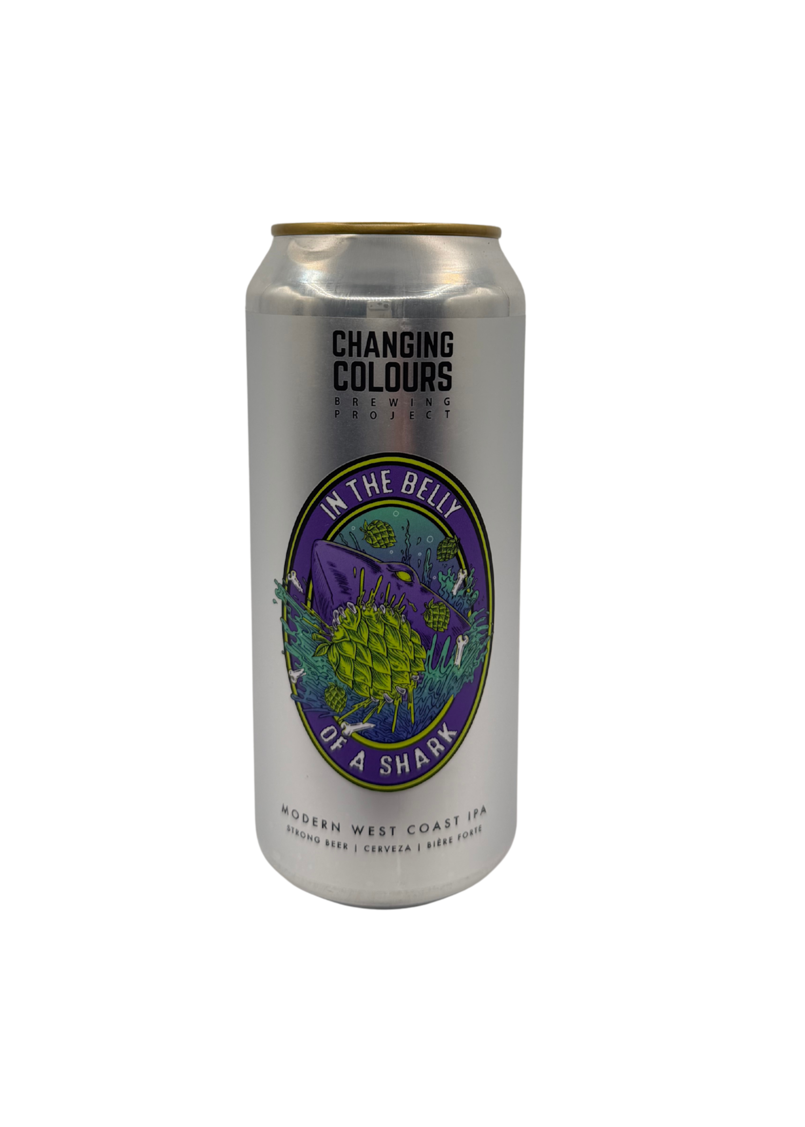 Changing Colours Brewing Project Changing Colours Brewing In the Belly Of The Shark Modern West Coast IPA 473ml