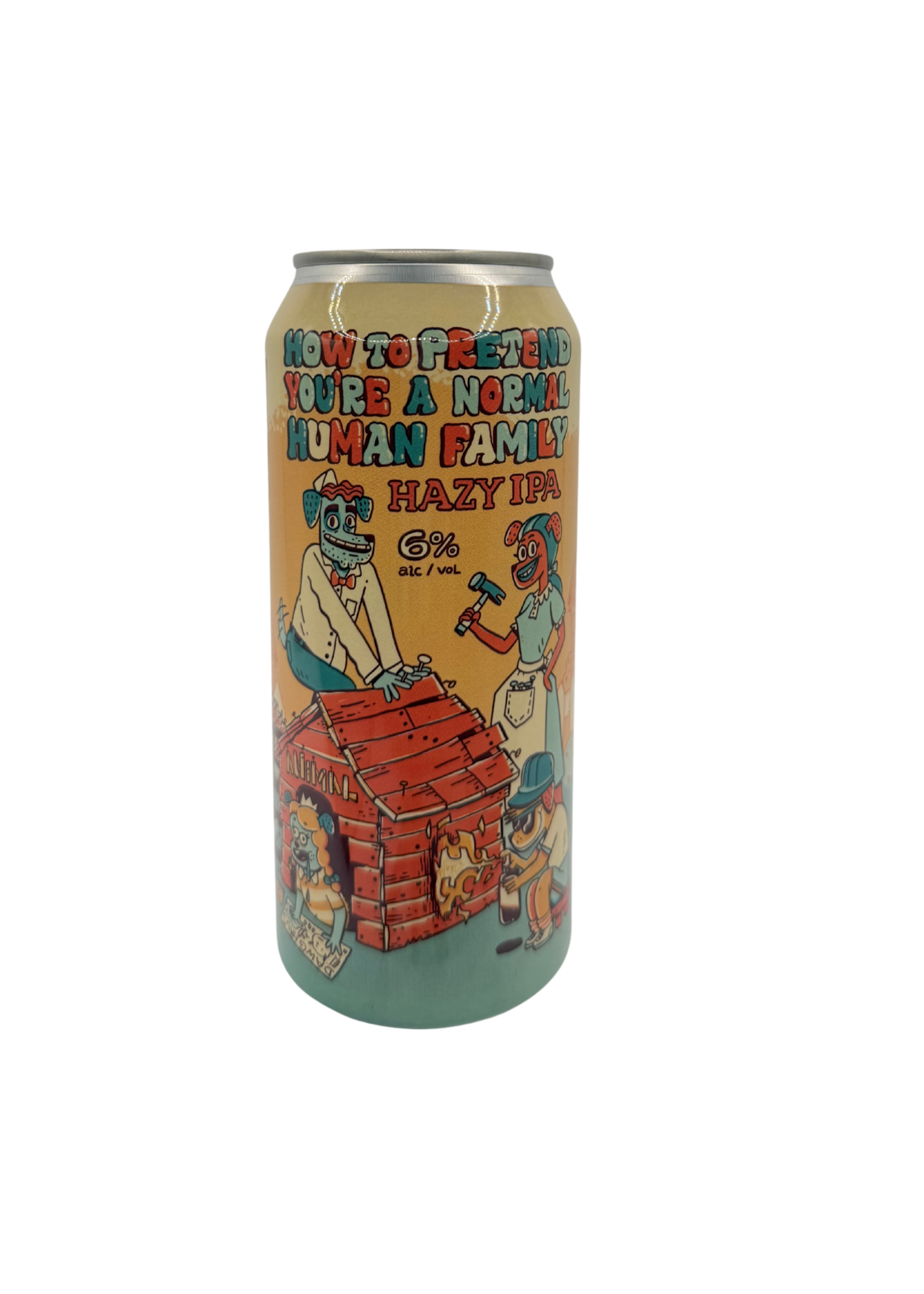 Refined Fool Brewing Co. Refined Fool Brewing Co.How to Pretend You're A Normal Human Family Hazy IPA 473ml