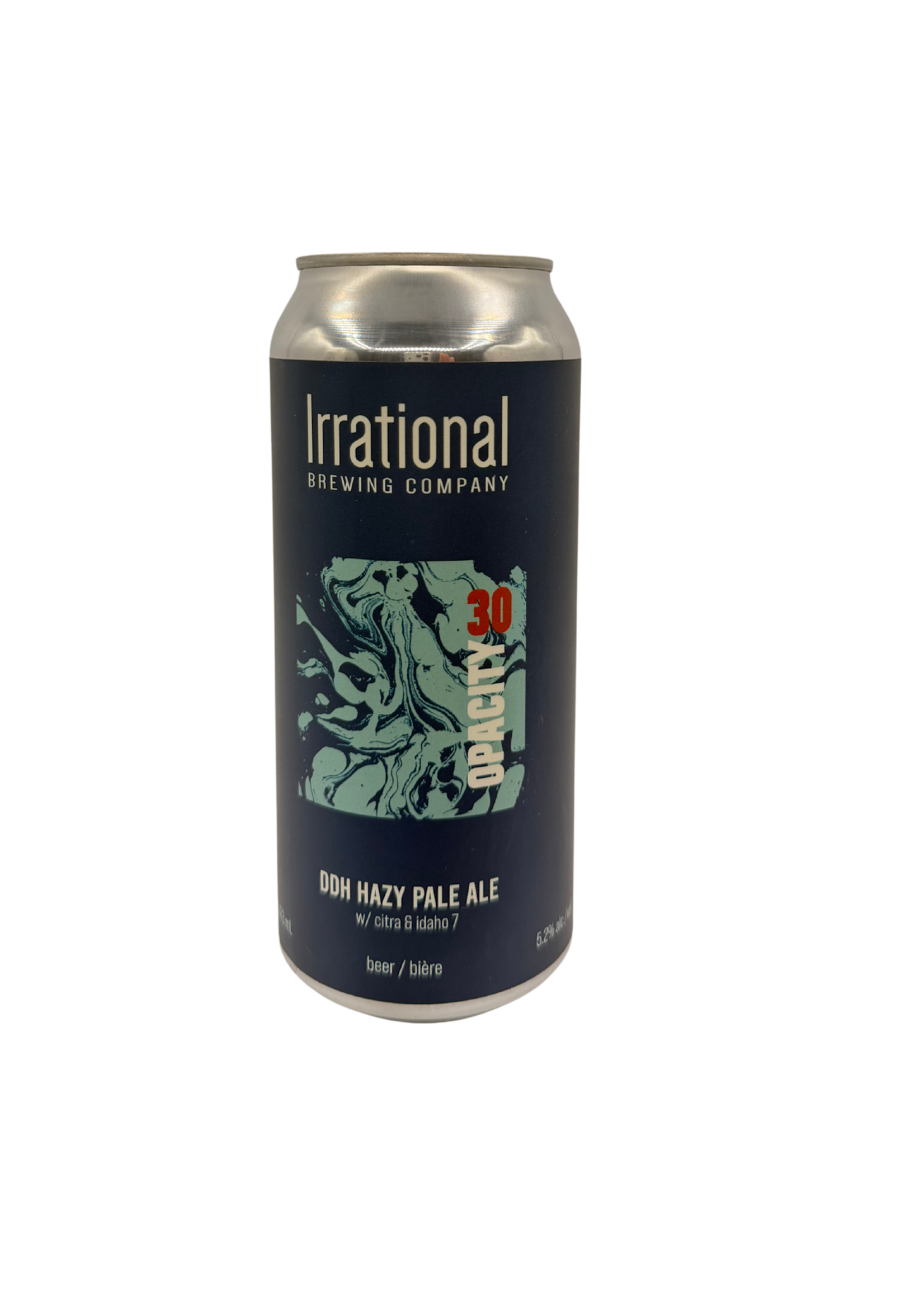 Irrational Brewing Irrational Brewing Exp Opacity 30: DDH Hazy Pale Ale 473ml