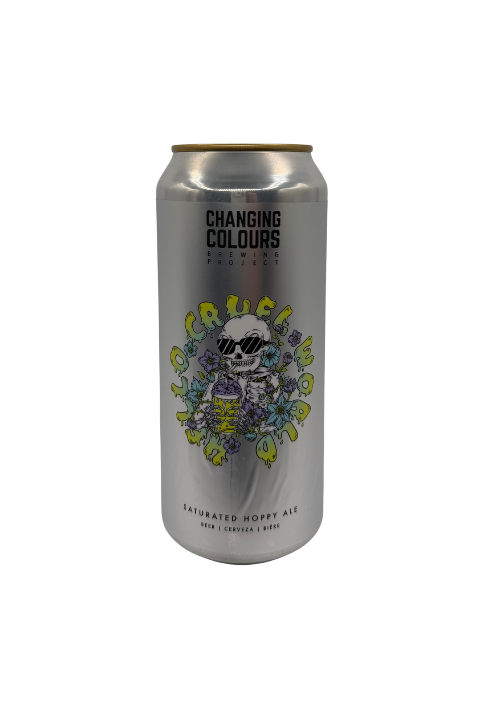 Changing Colours Brewing Project Changing Colours Brewing X freestyle Hops Hello Cruel World Saturated Hoppy Ale 473ml