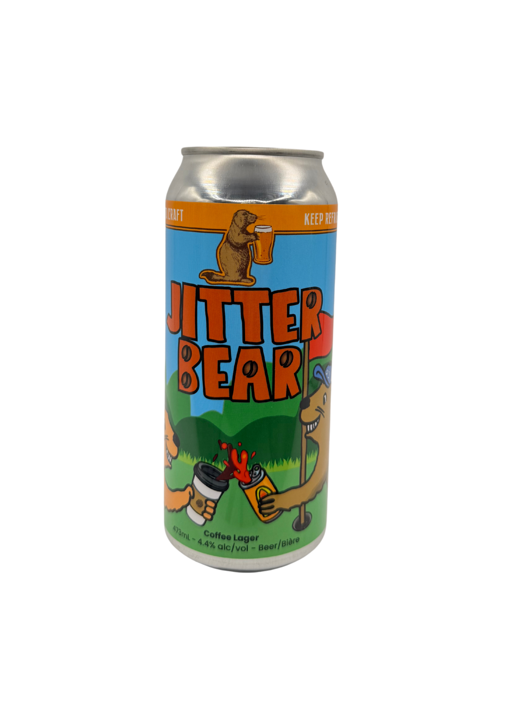 Prairie Dog Brewing Prairie Dog Brewing Jitter Bear Coffee Lager 473ml