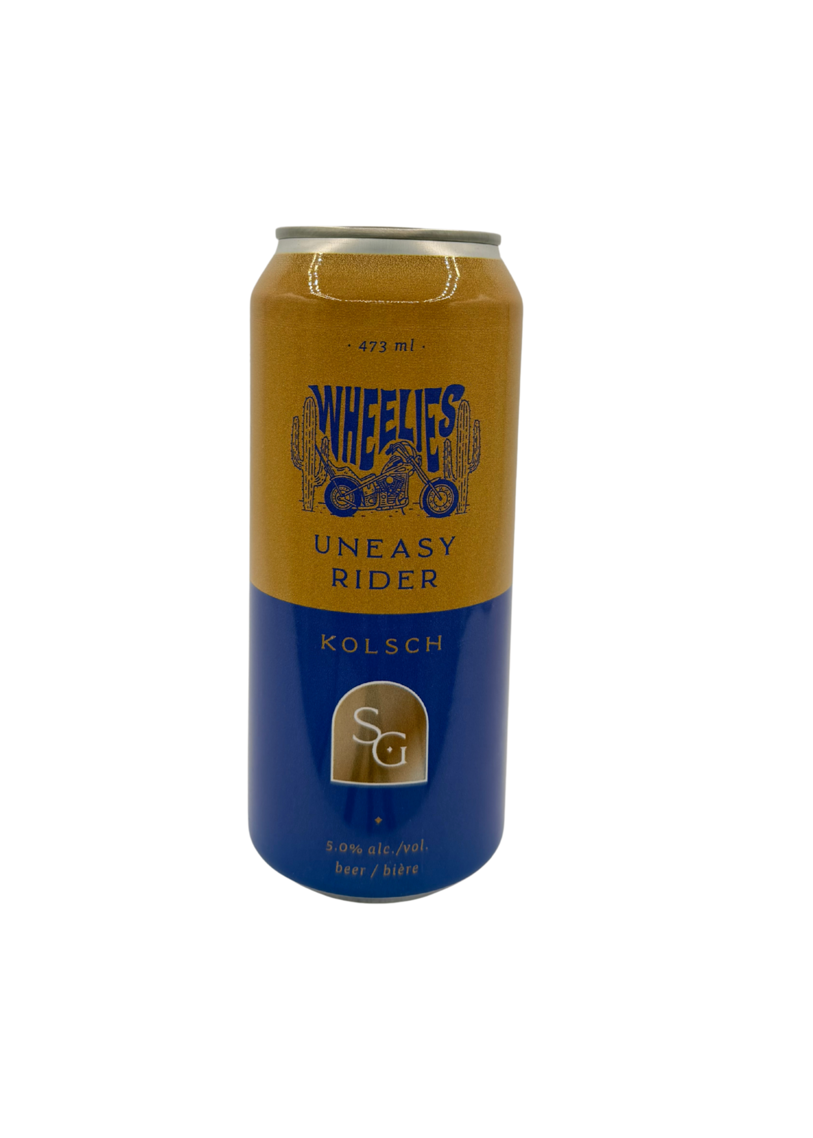 Small Gods Brewery Small Gods Brewing Wheelies Uneasy Rider Kolsch 473ml