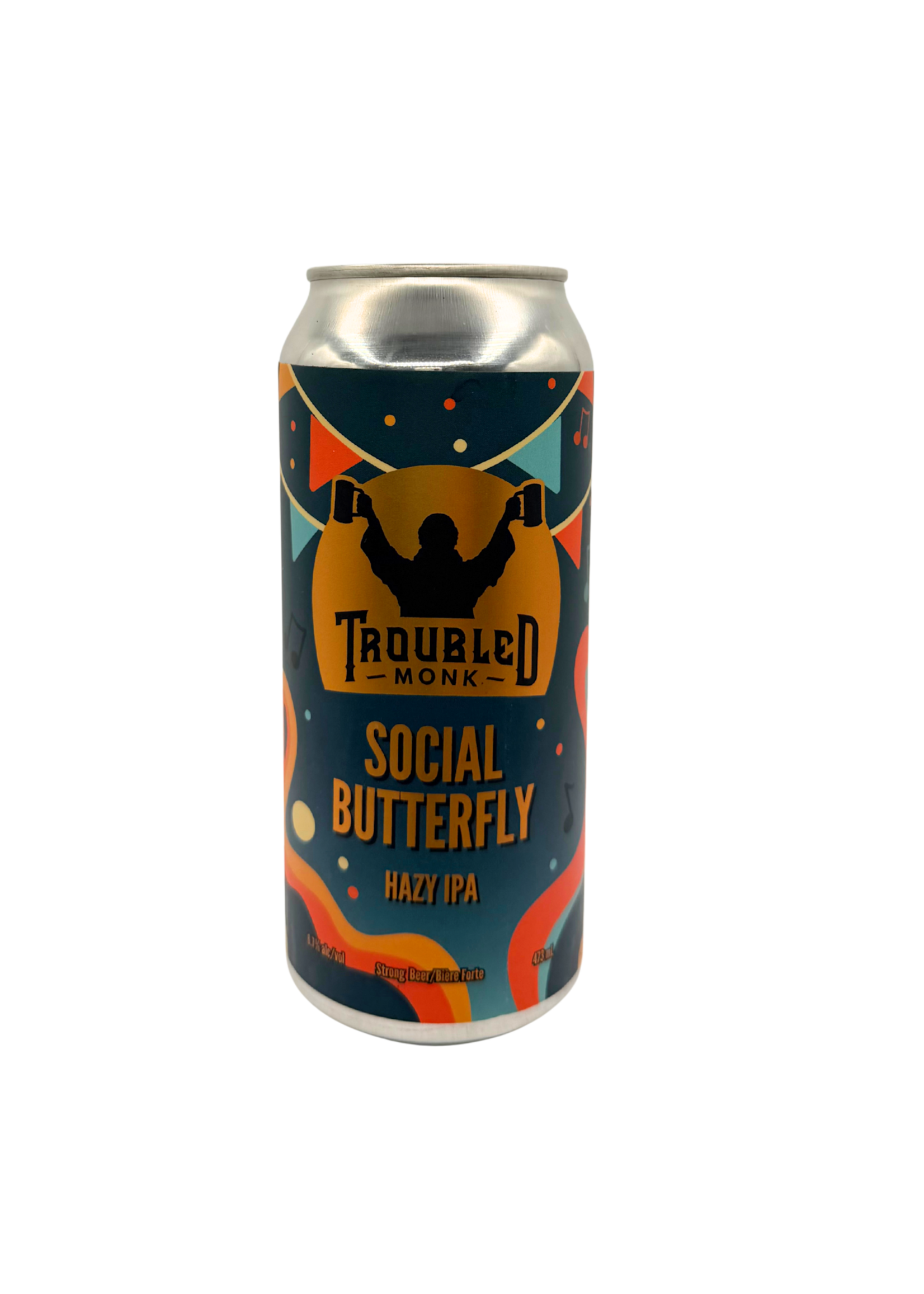 Troubled Monk Troubled Monk Social Butterfly Hazy IPA 473ml