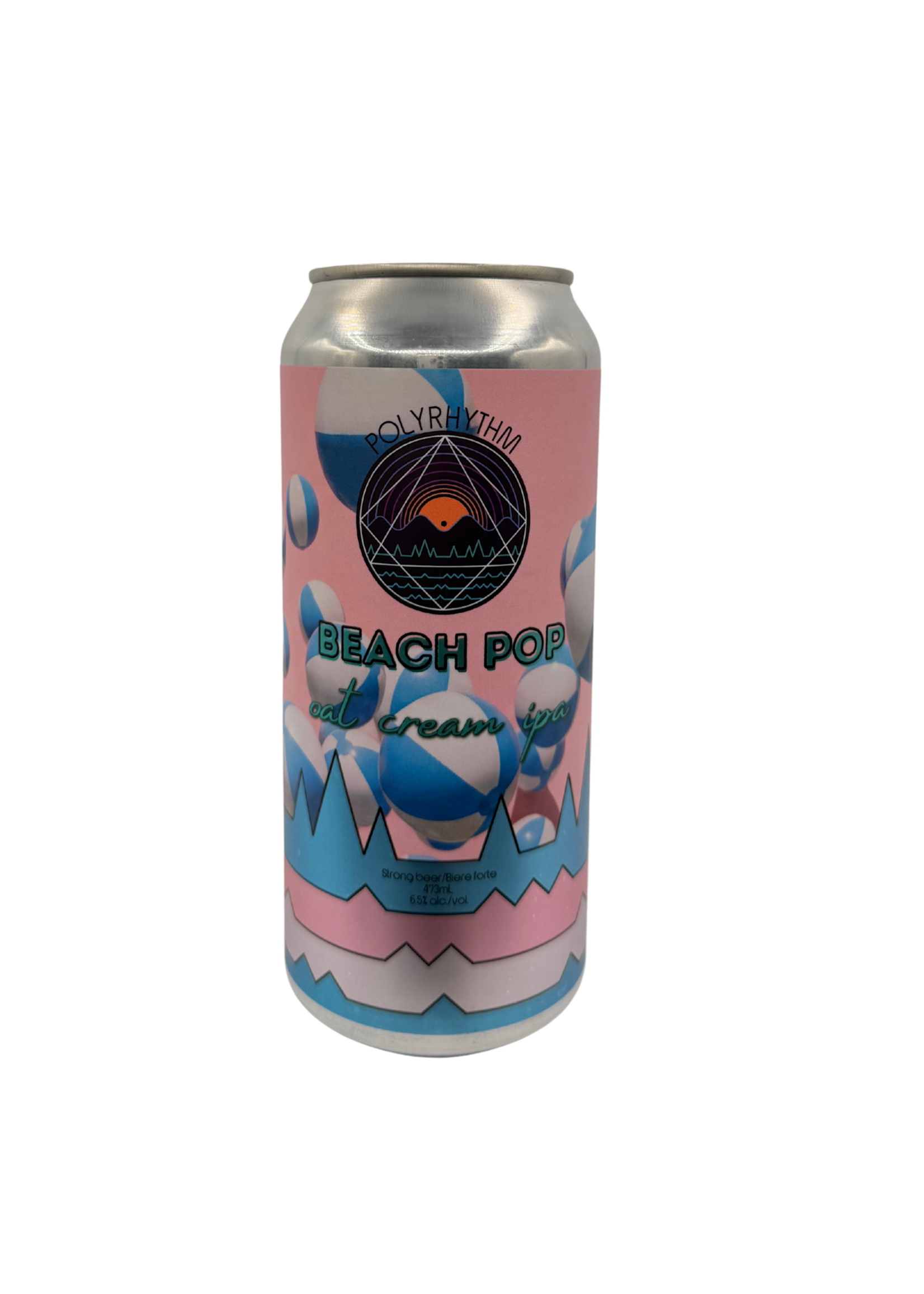 Polyrhythm Brewing Polyrhythm Brewing Beach Pop Oat Cream IPA 473ml