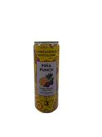 Confluence Distilling Confluence distilling pina punch pineapple blackberry gin cocktail 355ml .