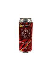 Prairie Bears cider Cherry Rhubarb Cider 473ml