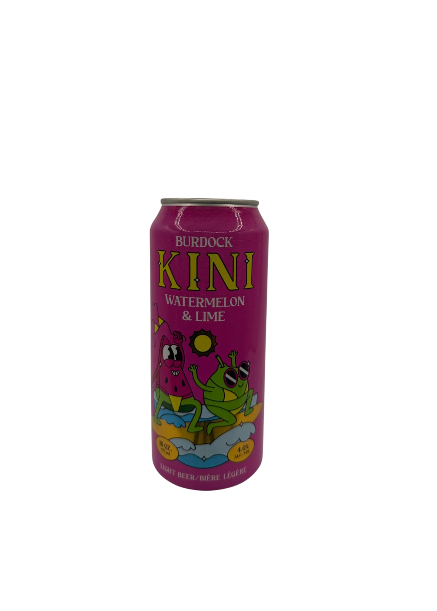 Burdock Brewery Burdock Brewery Kini Watermelon & Lime 473ml