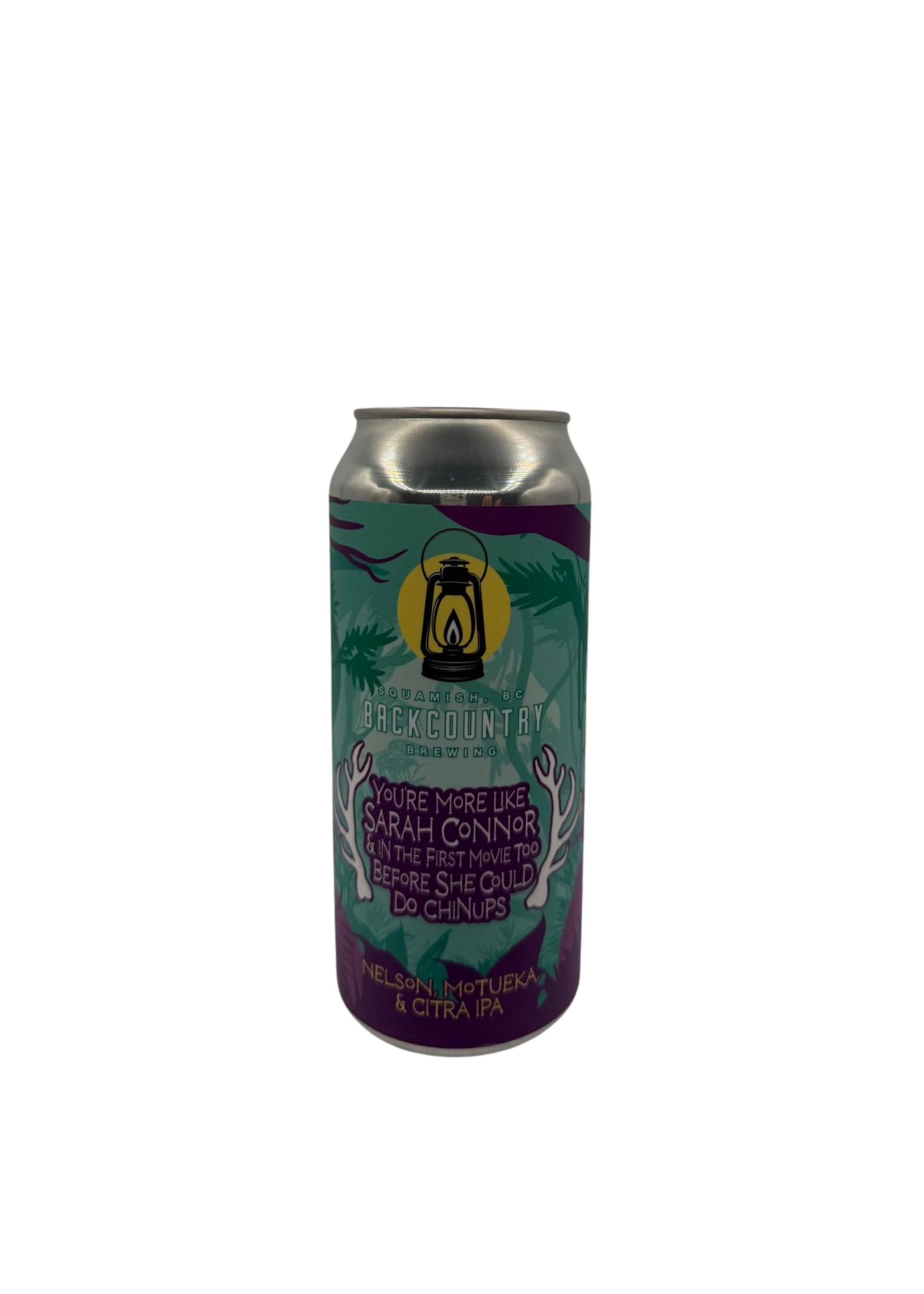Backcountry Brewing Backcountry Brewing You're More Like Sarah Connor & In The First Movie Too Before She Could Do Chinups IPA 473ml