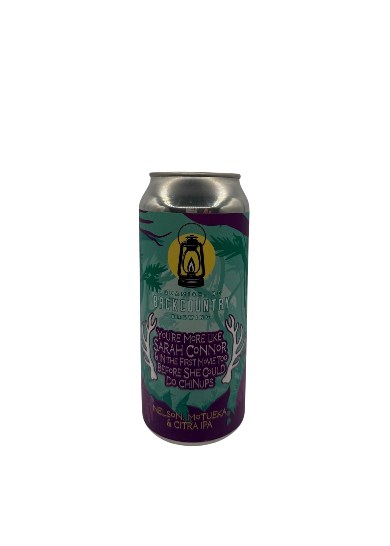 Backcountry Brewing Backcountry Brewing You're More Like Sarah Connor & In The First Movie Too Before She Could Do Chinups IPA 473ml