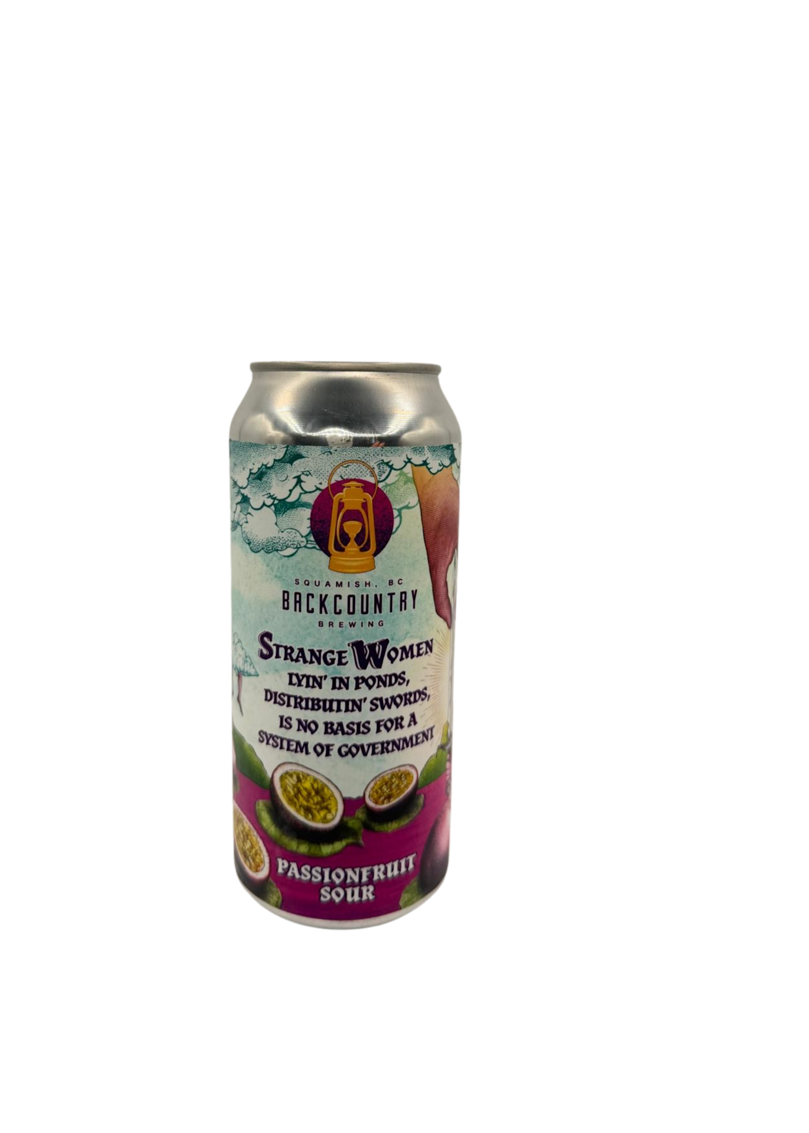 Backcountry Brewing Backcountry Brewing Strange Women Lyin' in Ponds Passionfruit Sour 473ml