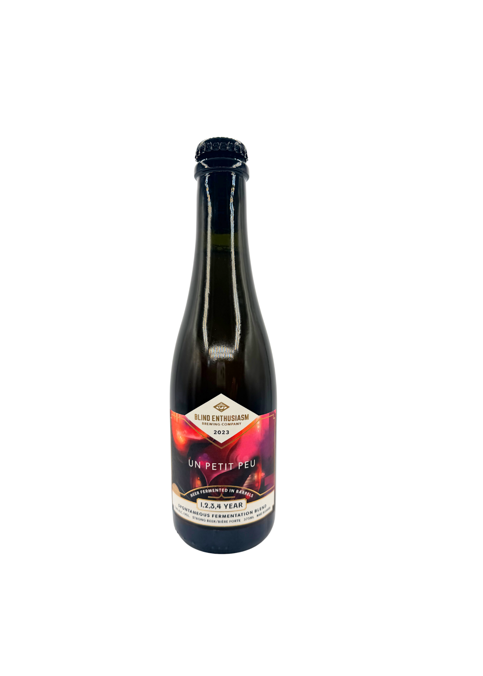 Blindman Brewing Blind Enthusiasm Un Petit Peu Spontaneous Fermentation Blend 2023 375ml
