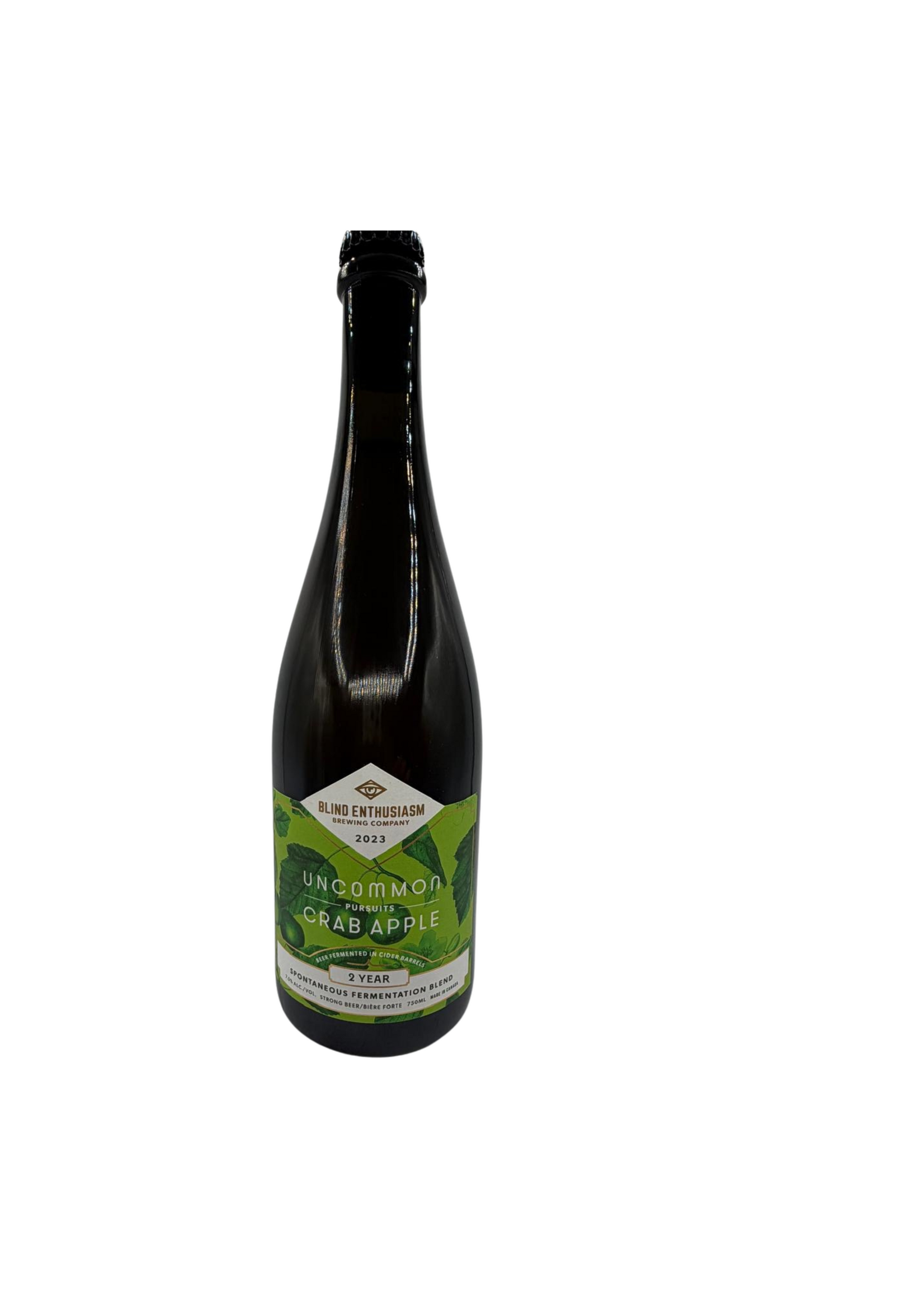 Uncommon Cider Uncommon Cider/ Blind Enthusiasm Collab: Pursuits: Crab Apple 750ml