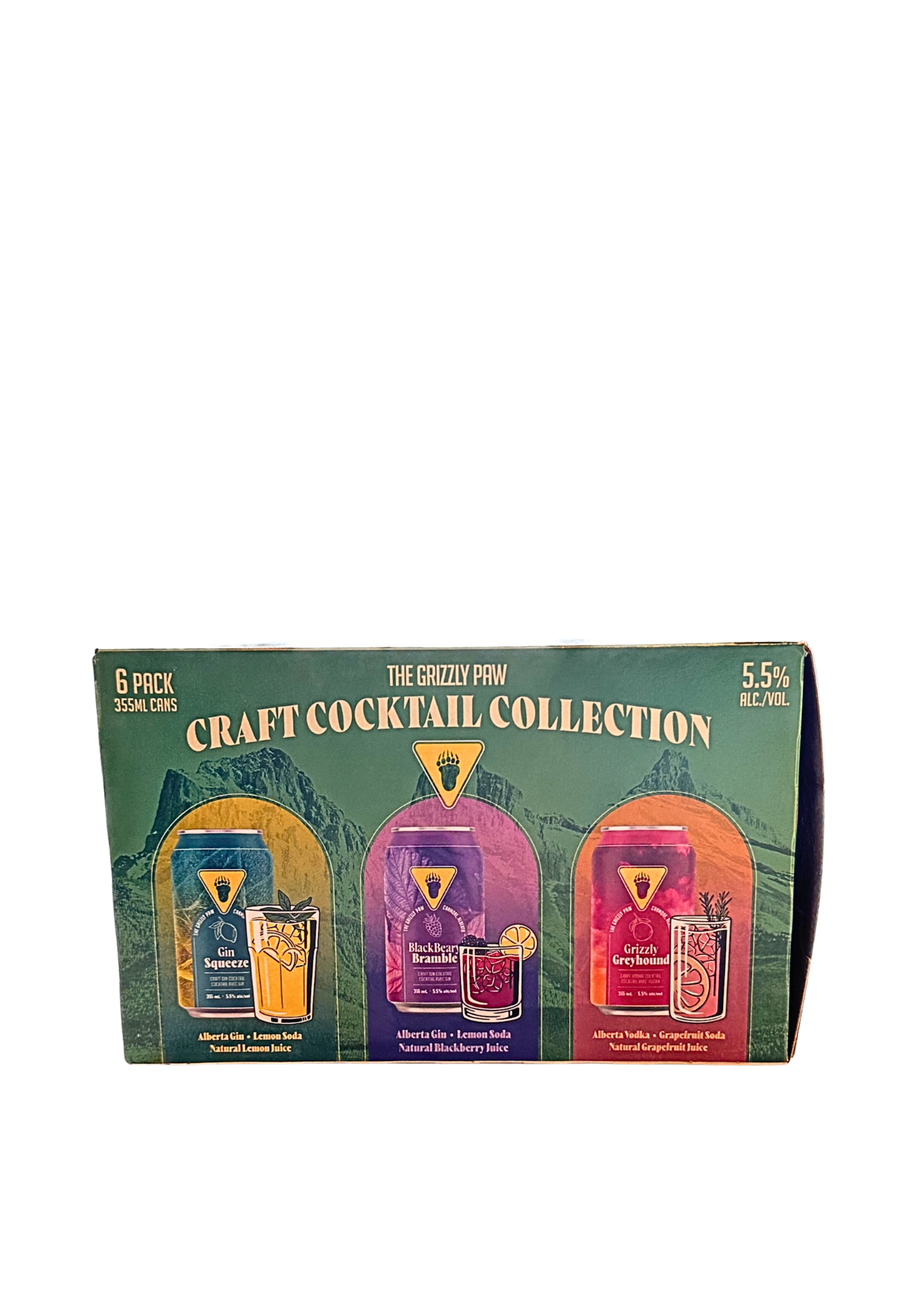 Grizzly Paw Brewing Grizzly Paw Brewing Craft Cocktail Collection 6PK