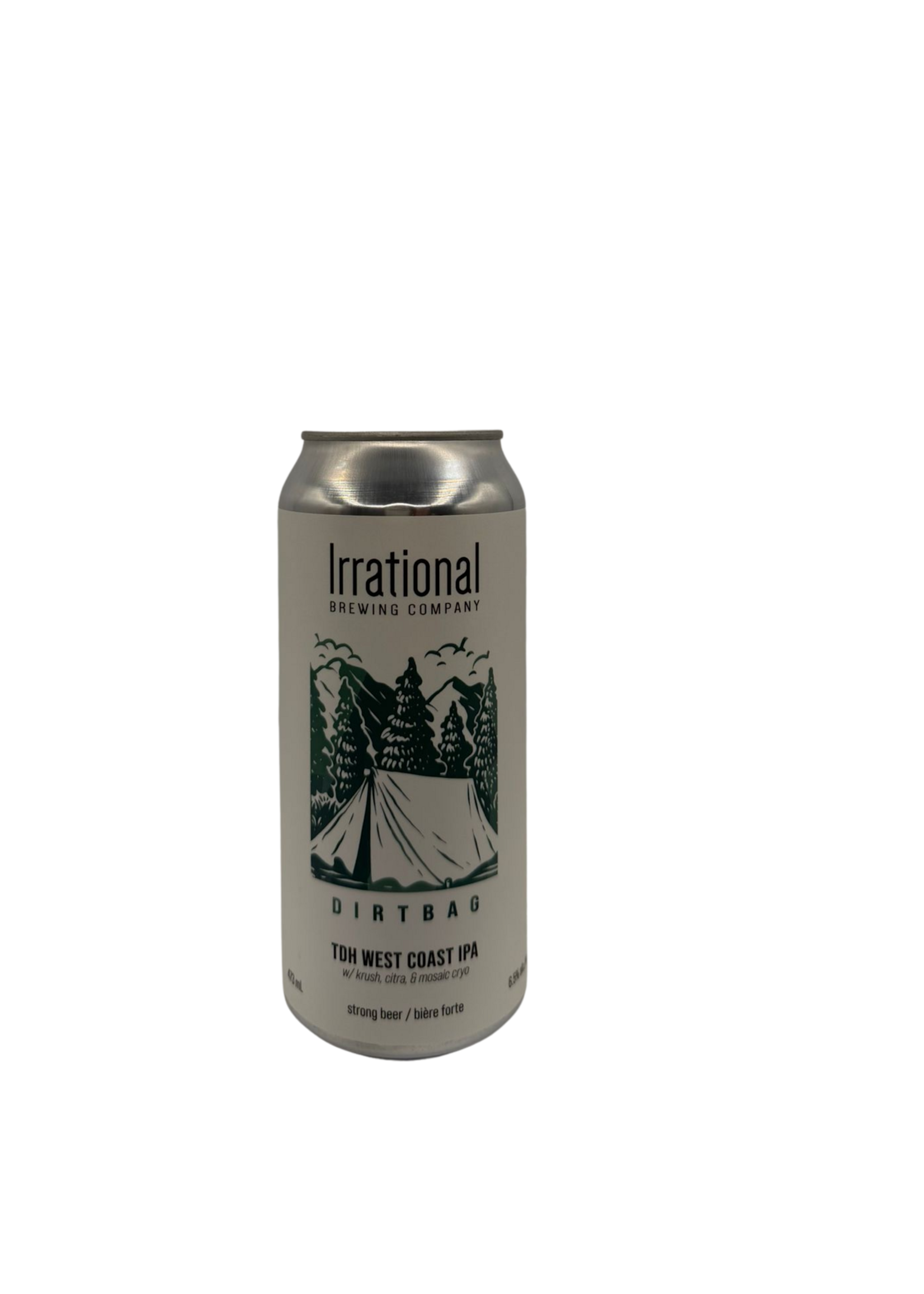 Irrational Brewing Irrational Brewing Co.Dirtbag TDH West Coast IPA 473ml