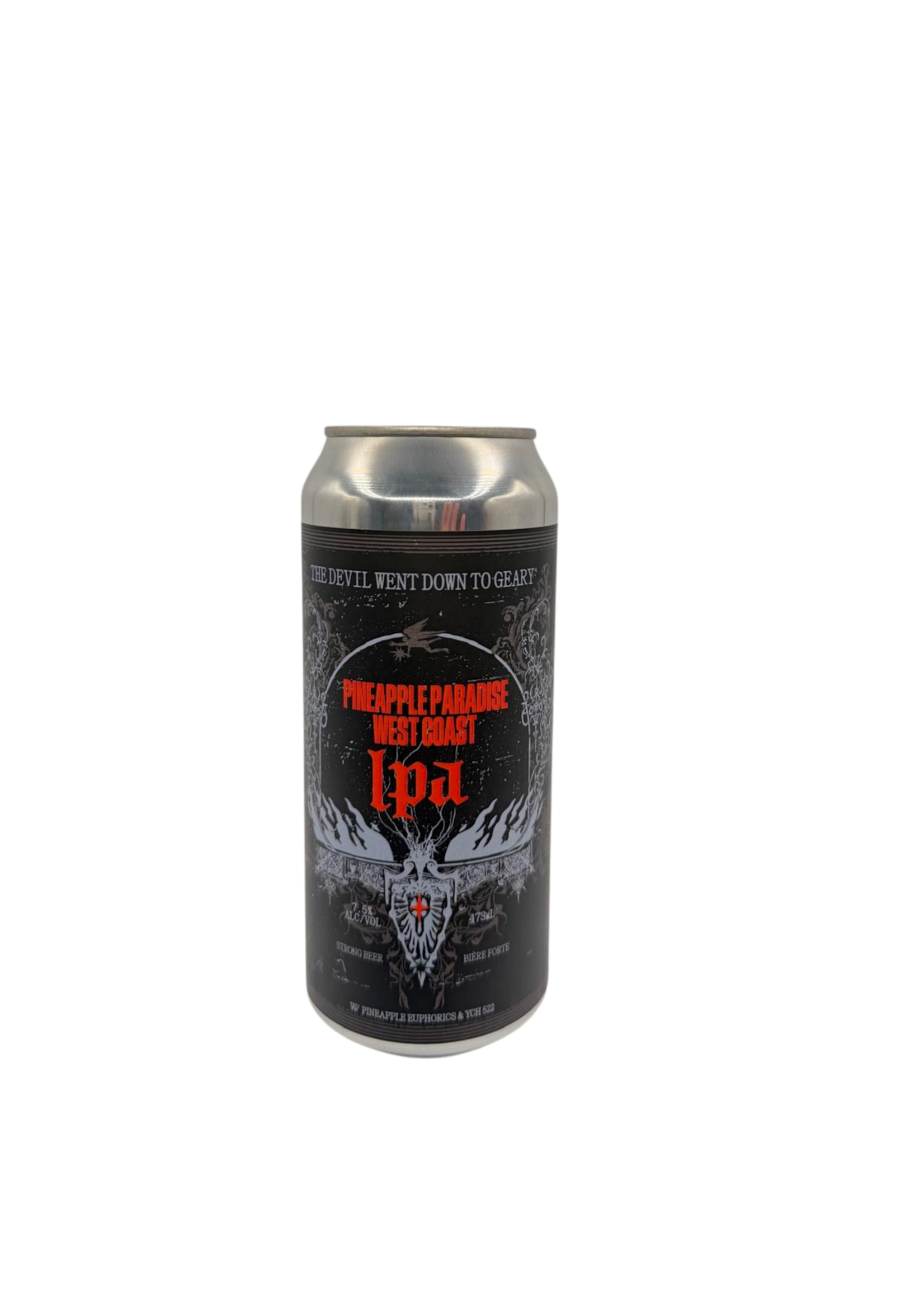 Blood Brothers Brewing Blood Brothers Brewing The Devil Went Down to Geary Pineapple Paradise West Coast IPA 473ml