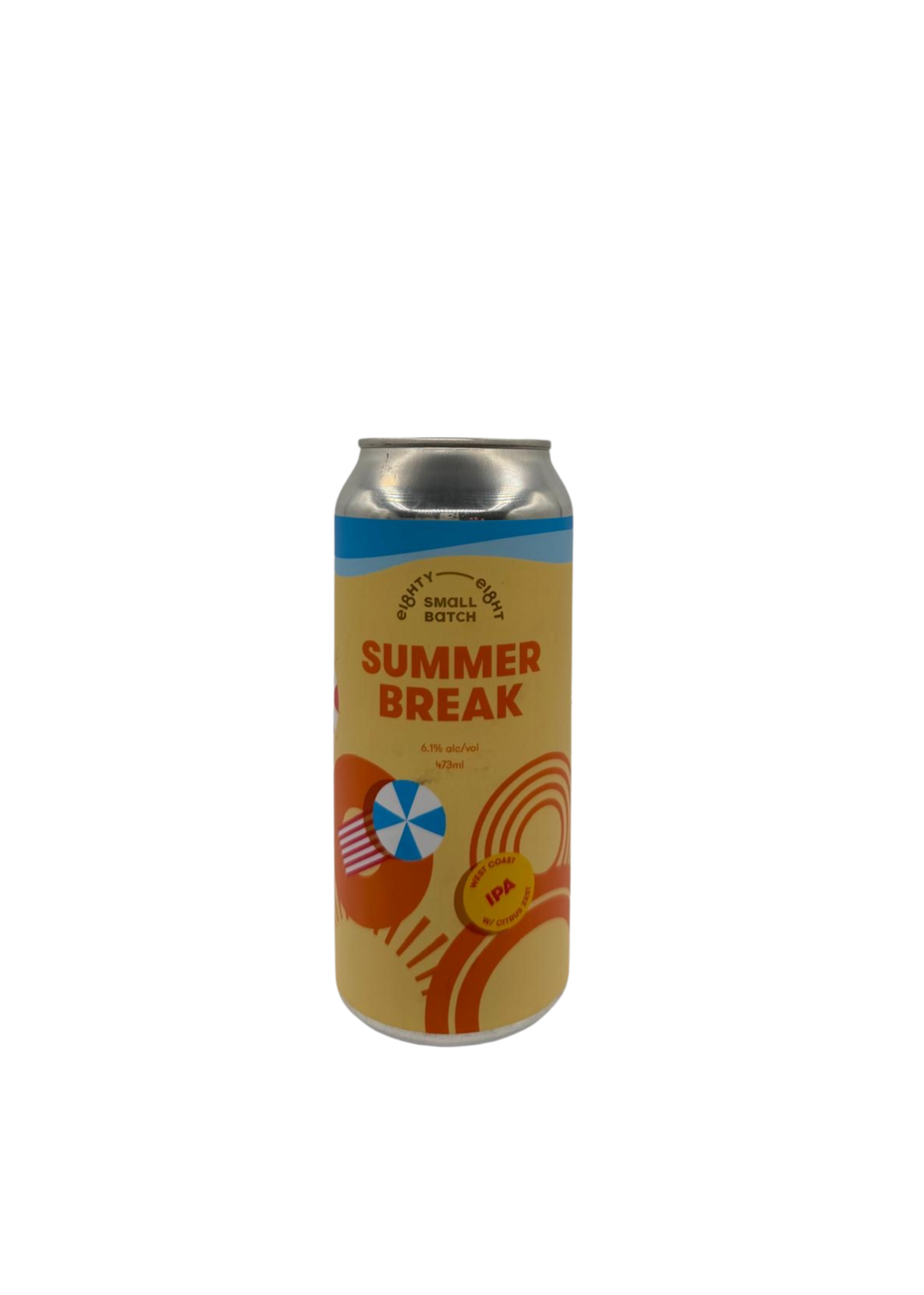 Eighty Eight Brewing Eighty Eight Brewing Co. Summer Break West Coast IPA 473ml