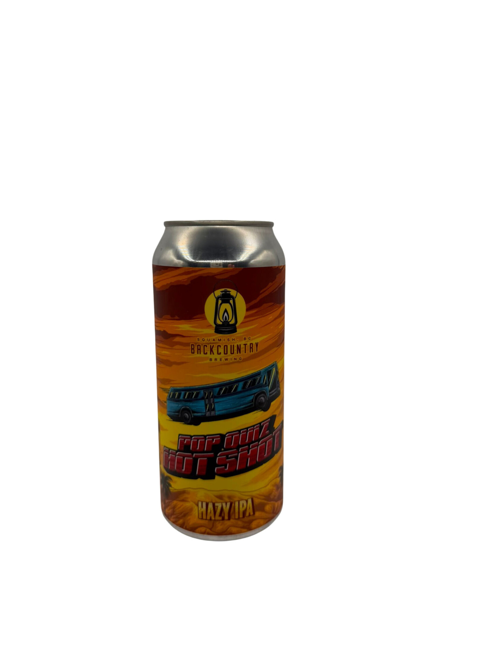 Backcountry Brewing Backcountry Brewing Pop Quiz Hot Shot Hazy IPA 473ml