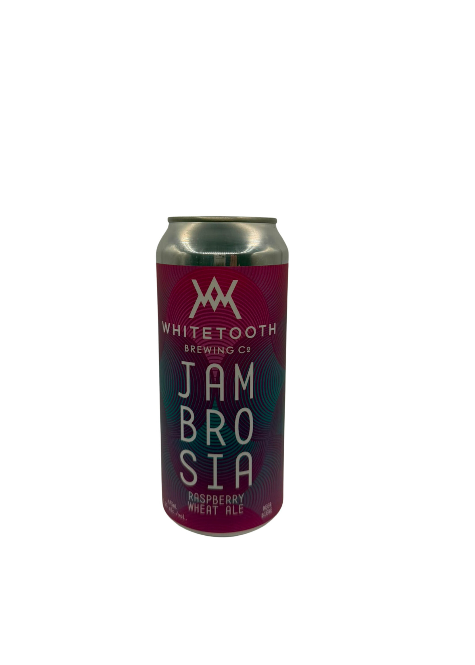 Whitetooth Brewing Co. Whitetooth Brewing Co. Jambrosia Raspberry Wheat Ale 473ml