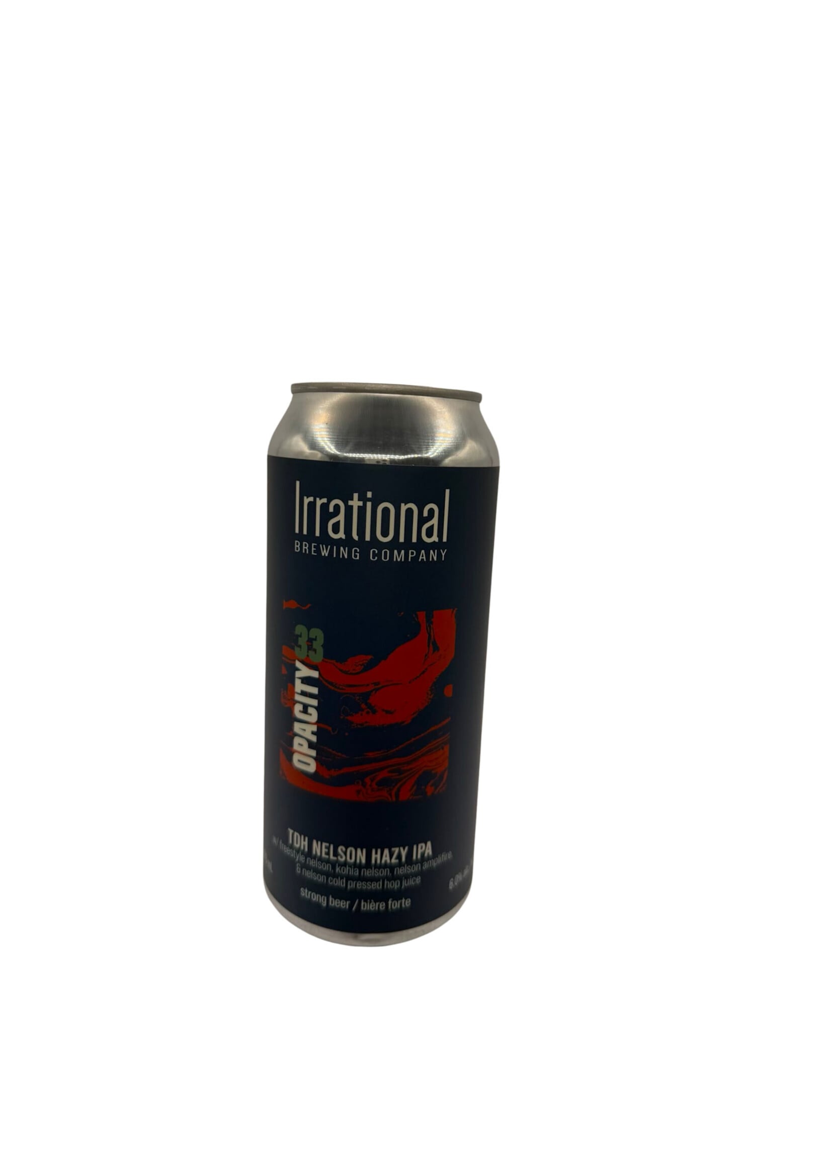Irrational Brewing Irrational Brewing Exp Opacity 33:TDH Nelson Hazy IPA 473ml