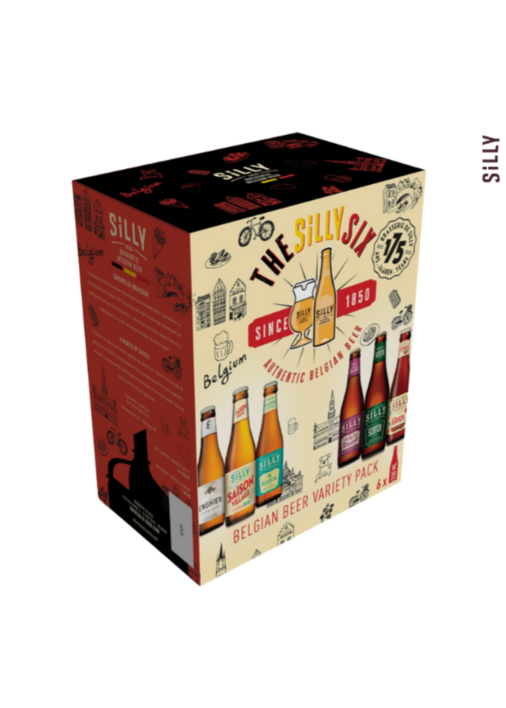 Brasserie de Silly Brasserie de Silly The Silly Six Belgian Beer Variety Pack 6 X 330ml