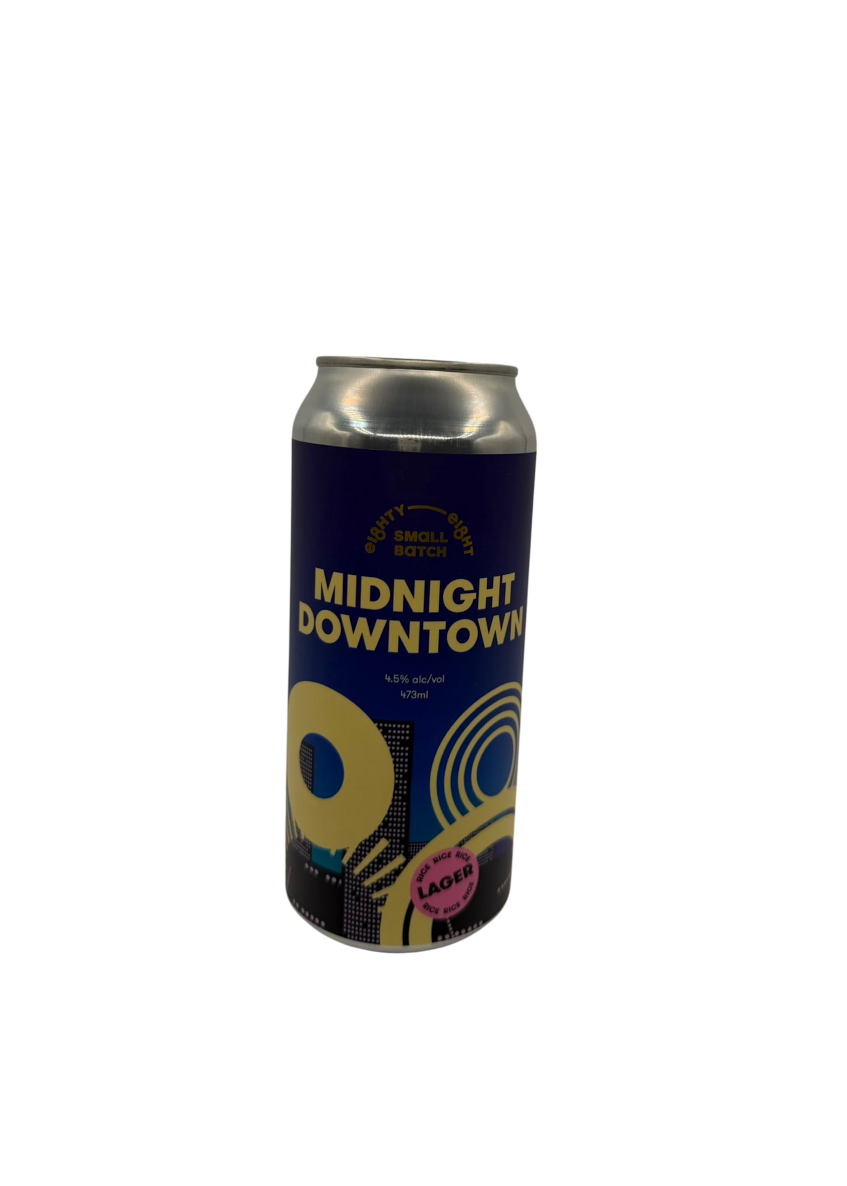 Eighty Eight Brewing Eighty Eight Brewing Co. Midnight Downtown Rice Lager 473ml