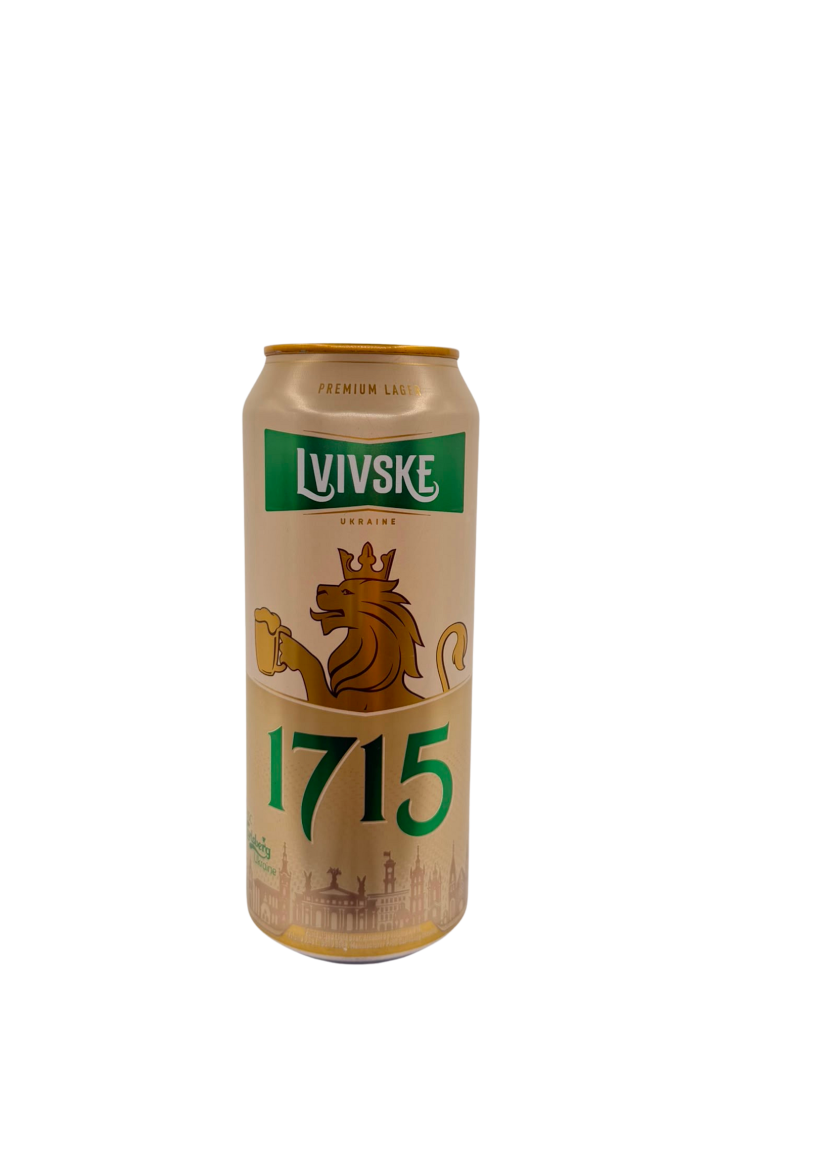 Lvivske 1715 Premium Lager 480ml