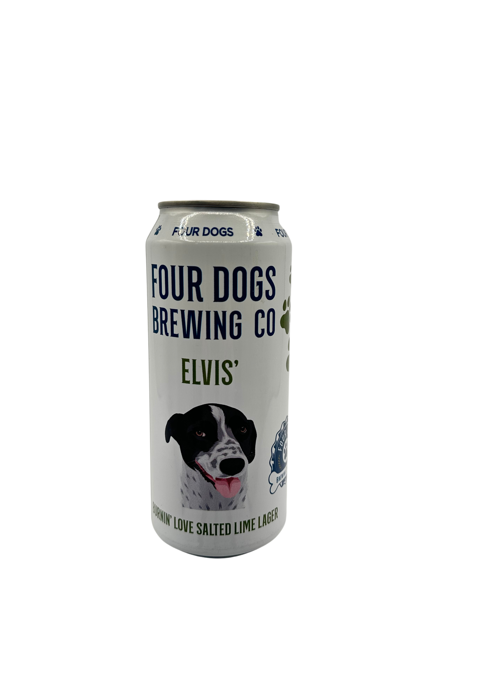 Four Dogs Brewing Four Dogs Brewing Co. Elvis' Salted Lime Lager 473ml