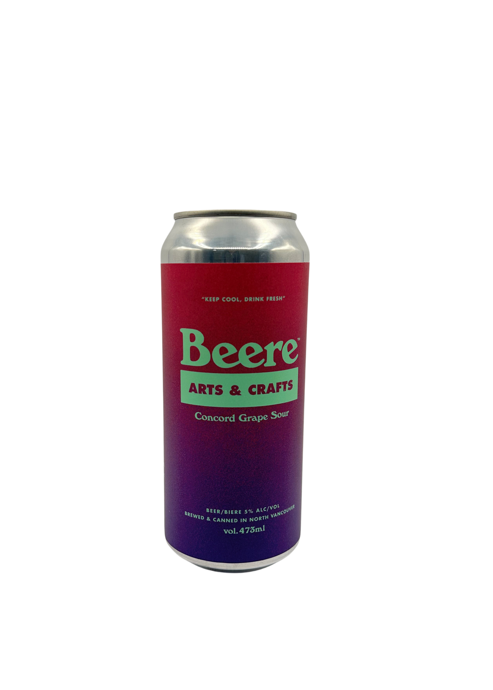 Beere Brewing Co. Beere Brewing Co. Arts & Crafts Concord Grape Sour473ml