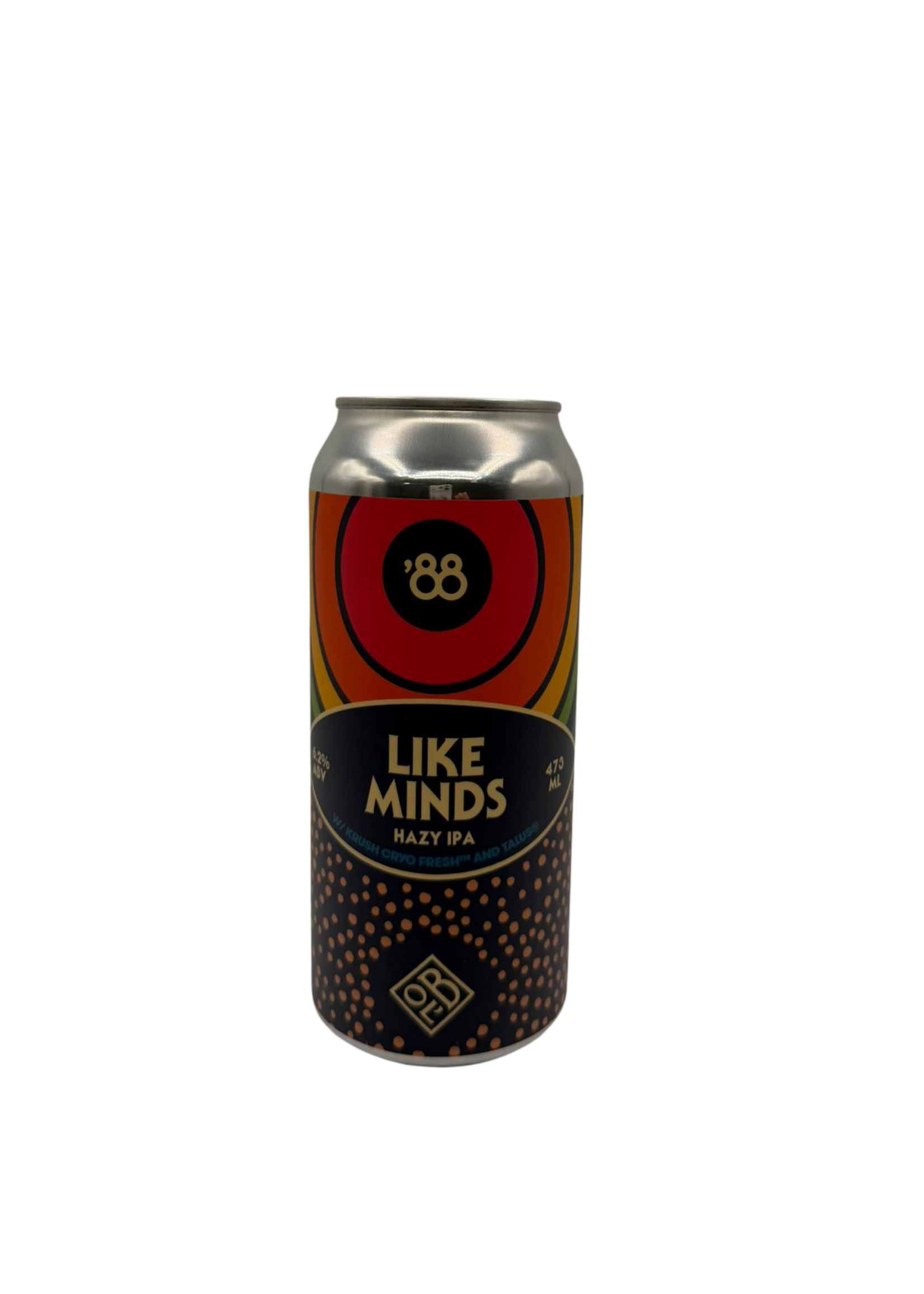 Eighty Eight Brewing Eighty Eight Brewing / Ol' Beautiful Brewing Like Minds Hazy IPA 473ml