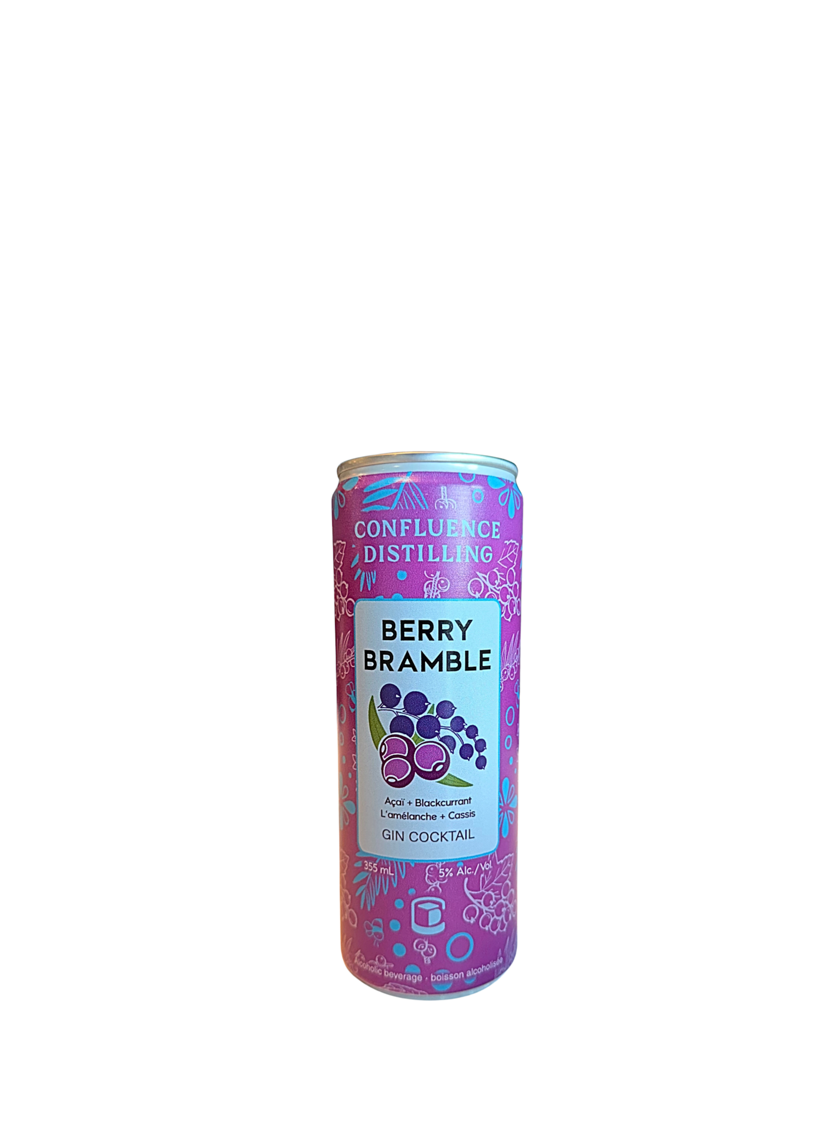 Confluence Distilling Confluence Distilling Berry Bramble Gin Cocktail 355ml