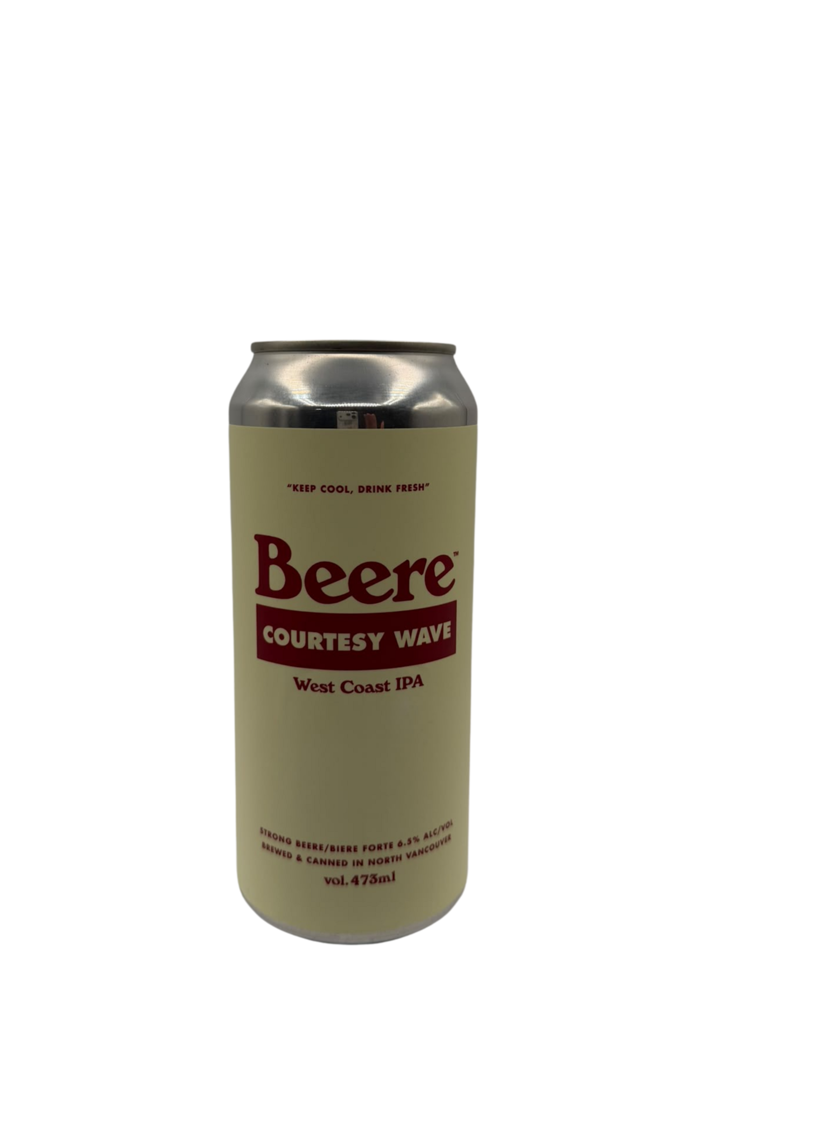 Beere Brewing Co. Beere Brewing Co.Courtesy Wave West Coast IPA 473ml