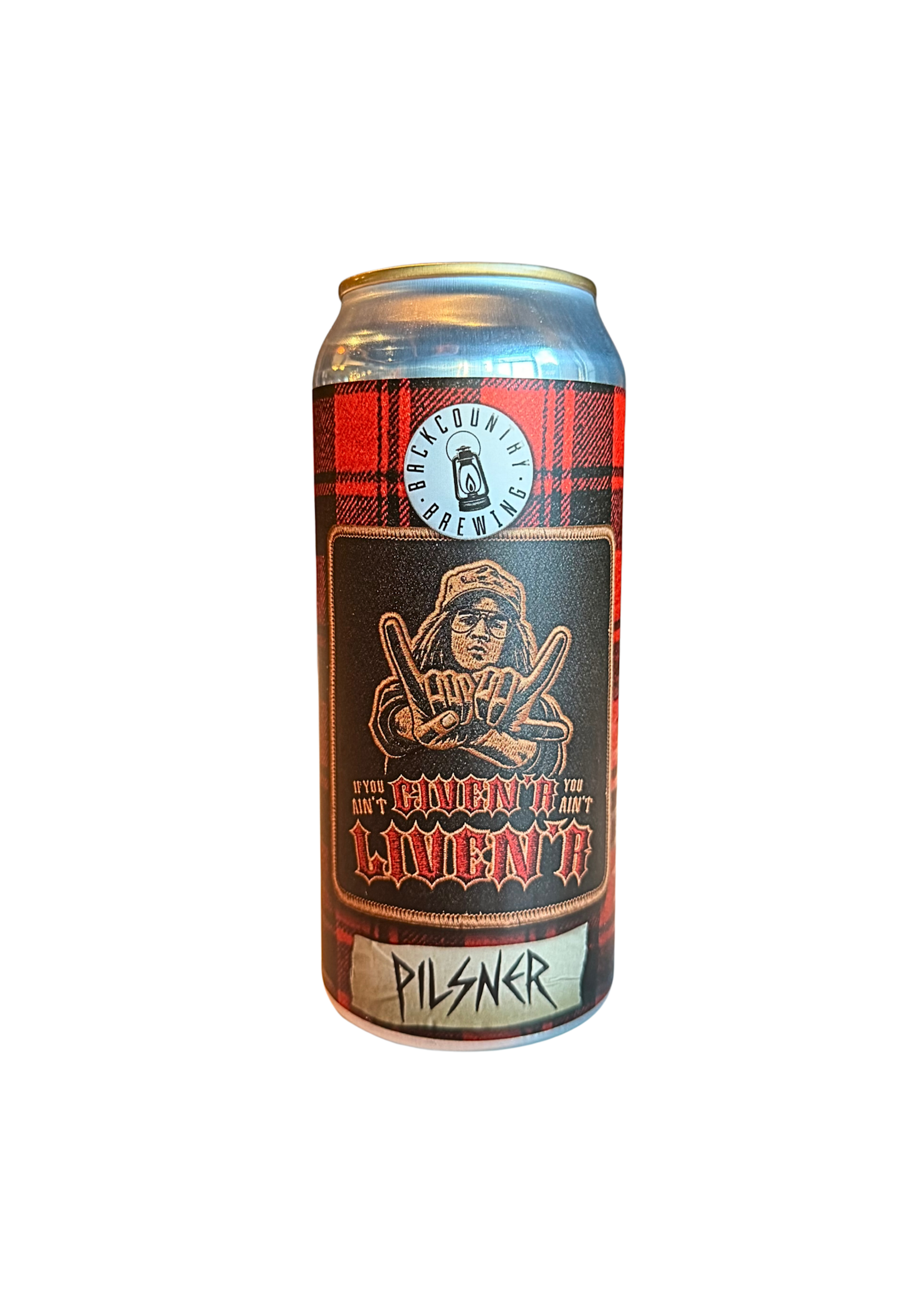 Backcountry Brewing Backcountry Brewing If You Ain’t Given’r You Ain’t Liven’r Pilsner 473ml