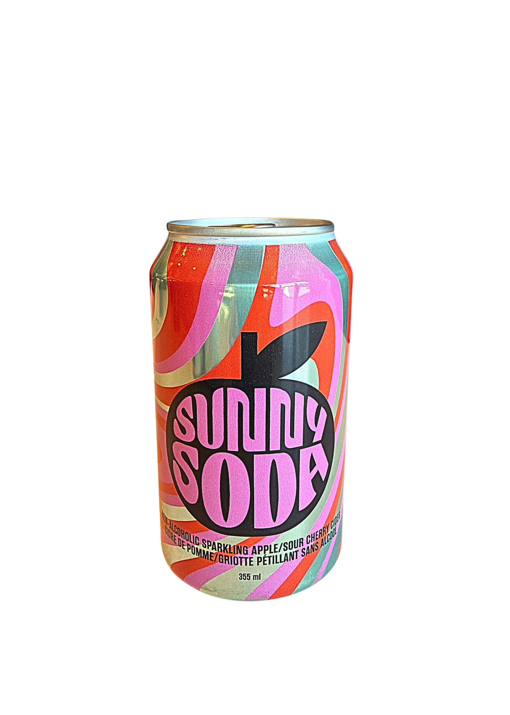 SunnyCider Sunny Cider Sunny Soda Sparkling Apple/Sour Cherry Non-Alcoholic Cider 355ml