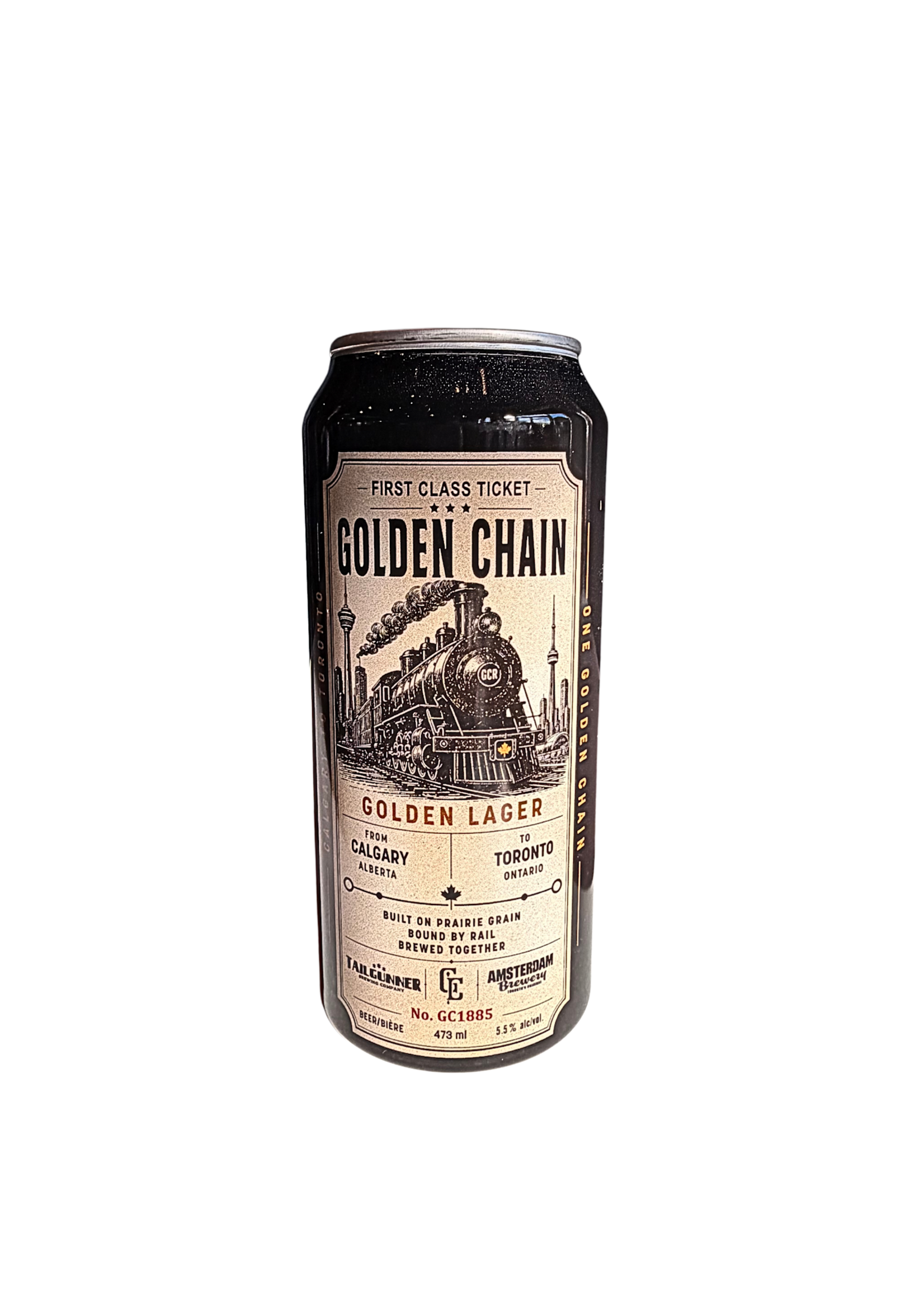 Tailgunner Brewing Tailgunner Brewing Co. Golden Chain Golden Lager 473ml