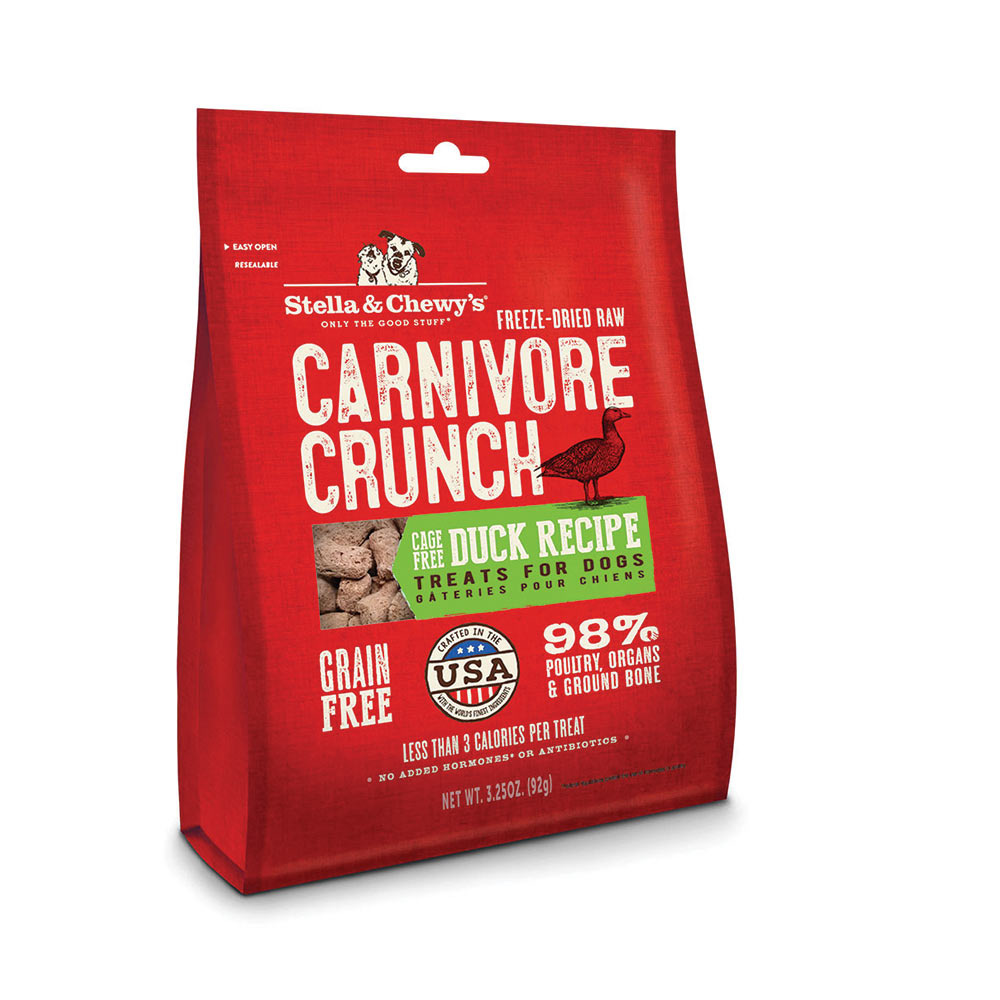 Stella & Chewys Crunch Duck 3.5oz Bones Pet Stores