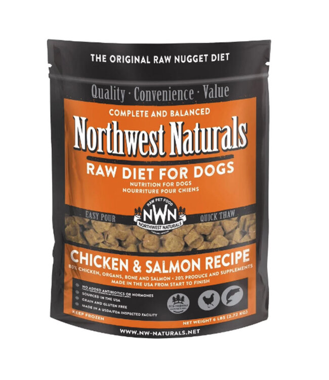 Dog Frozen Chicken and Salmon 6lb