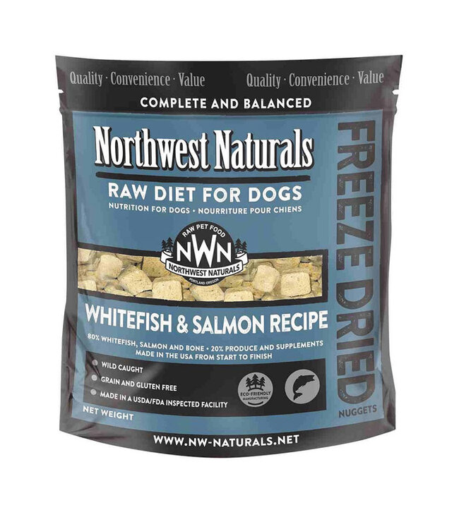 Dog Freeze Dried Whitefish and Salmon 12oz