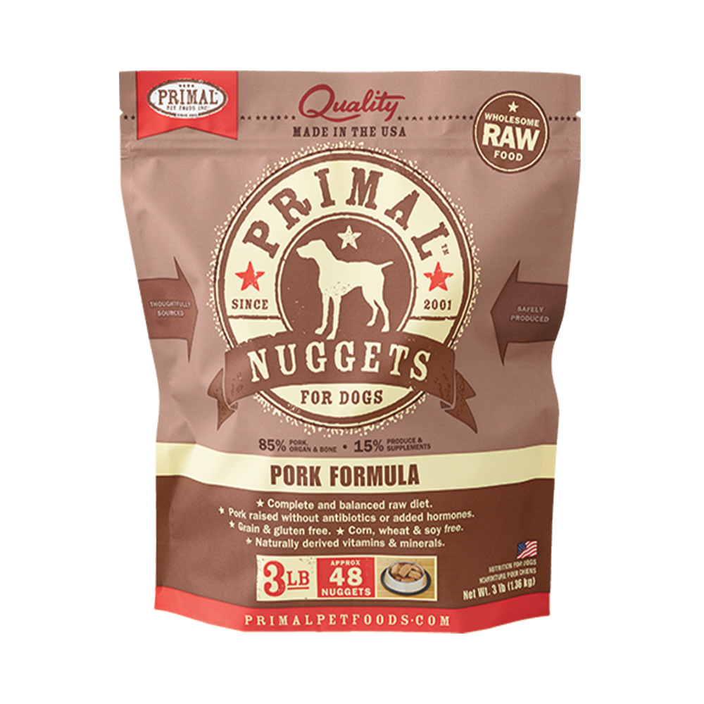 Primal Dog Frozen Pork Bones Pet Stores