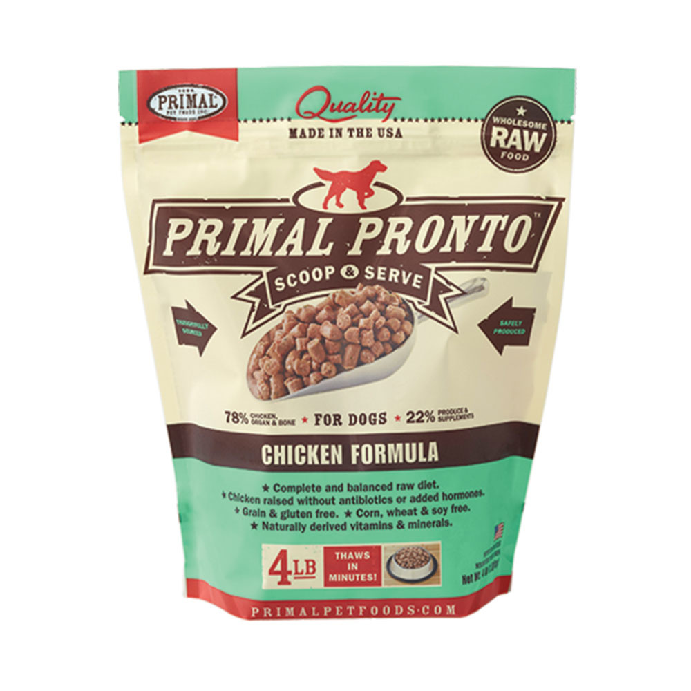 Primal Dog Frozen Chicken Bones Pet Stores