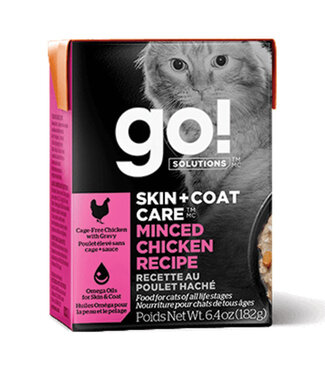 GO! Cat Tetra Skin&Coat Chicken Minced 6.4oz