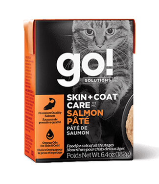 GO! Cat Tetra Skin&Coat Salmon Pate 6.4oz