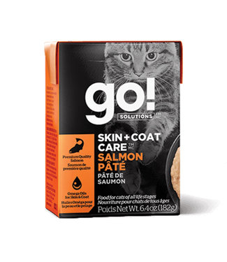GO! Cat Tetra Skin&Coat Salmon Pate 6.4oz