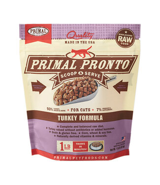 Primal Cat Frozen Pronto Turkey