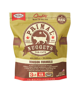 Primal Cat Frozen Nuggets Venison