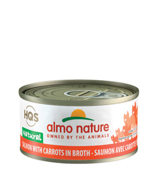 Almo HQS Natural Salmon with Carrot 70g