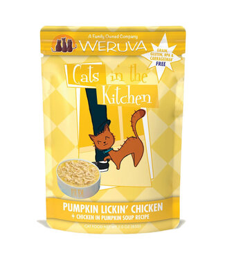 Cats in the Kitchen Pumpkin Lickin Chicken Pouch 3oz