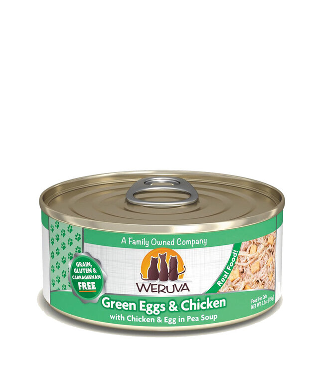 Cat Green Eggs and Chicken